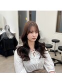 髪質改善 艶髪 愛され 韓国風 前髪カット 小顔 梅田