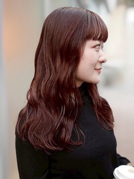 梅田/レイヤー／ボブ／暗めカラー/グレージュ/ニュアンスカラー