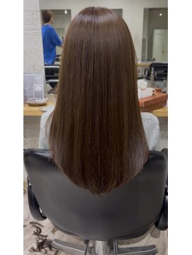 エル(EL by green) 【RYUYA】ロングローレイヤー×マロンブラウン