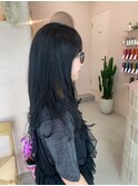 透明感ブルーブラック