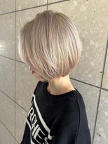 グラスペディア(graspedia) ショートボブ【広島ハイトーン】【広島白髪ぼかし】