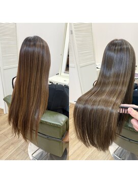 グリーンルームセカンド 結城店(GREEN ROOM. 2nd) 40代から始めるつるりんちょ。ZERO髪質改善カラー