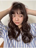 ベージュロング