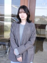 Idk 地毛風、透明感グレージュ