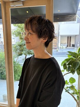ウキ(uki.) ショートパーマ