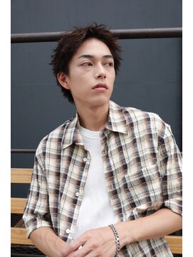 フィルムス 大阪本町(FILMS) men's/メンズ/スパイキーショート/フェード/ニュアンスパーマ