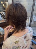 《moeka》ボブパーマレイヤーパーマミディアムレイヤーカット