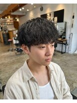 ジェットブラックキューサンロク(JET BLACK 936)&nbsp;ナチュラル系パーマ