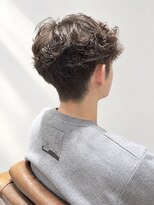 モザミ(MOZAMI)&nbsp;簡単セットで決まる大人のスペインカールメンズヘアスタイル