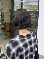 ハロウ&nbsp;岡山パーマニュアンスパーマ髪質改善トリートメントショート
