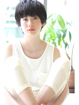 レンジシキチジョウジ (RENJISHI KICHIJOJI) 黒髪マッシュショート【RENJISHI KICHIJOJI】