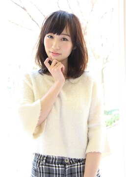 ソッリーソ ヘア(sorriso hair) 大人かわいい☆黒髪エアリーカール