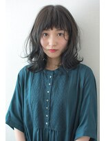 ノイン(noine)&nbsp;『noine＊sasaki』ひし形シルエット×外ハネミディアム