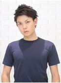 【yukio川口】イメチェンアップバングネープレス無造作ショート