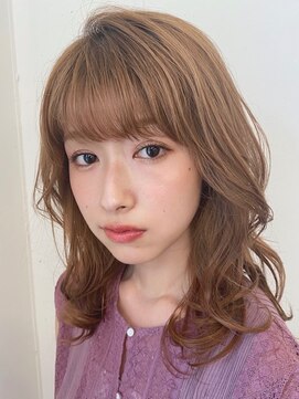 マグノリア オモテサンドウ(MAGNOLiA Omotesando) 伸ばしかけの方におすすめ！ふんわりセミディパーマ・・YOSHIBA