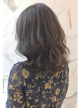 ジーナ 銀座中央通り(Zina) 【Zina 銀座中央通り】立体感×暗髪ラベンダーグレージュ