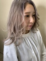 ファブ 千葉店(FaB)&nbsp;フェザーバング/カーキグレージュ/マッシュショートボブ[千葉駅]