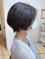 モリオ フロム ロンドン 成増店 【morio成増/児玉】黒髪ラウンドショート