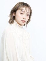 エンタク 新宿三丁目店(enntaku)&nbsp;ケアブリーチ/グラデーションカラー/ペールベージュ[新宿三丁目]