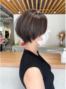 サロンドミルク 新百合ヶ丘店(salon de MiLK) 大人可愛いショート［新百合ヶ丘/ショートヘア/ショートボブ］