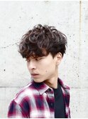 MEN'S HAIR/束感ショート/コンマヘア/ツーブロックマッシュ