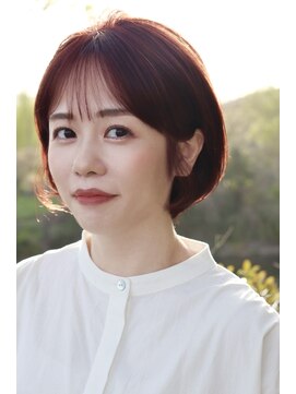 ボヌール(BonHeur) 【pink】韓国風ショートボブ