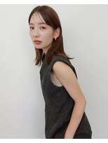 ノイ(noi)&nbsp;鎖骨ミディアム レイヤーカット フェイスレイヤー 髪質改善