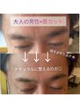 ラムデリカ(LUMDERICA) グルーミングコースで眉も整えて清潔感をプラス!!