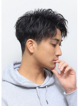 ドルクス 日本橋(Dorcus) メンズ　ニュアンスツイスパヘアスタイル　日本橋理容室