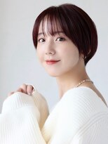 ソイクフ 高田馬場店(SOY-KUFU)&nbsp;20代30代40代大人可愛いレッドブラウンイメチェン似合わせカット