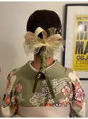 down pony #久屋大通 #丸の内 #栄 #ヘアアレンジ