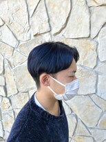 ヘアメイク ヴァロ(Hair Make VaLo) 【山崎 隼平】ブルーブラック