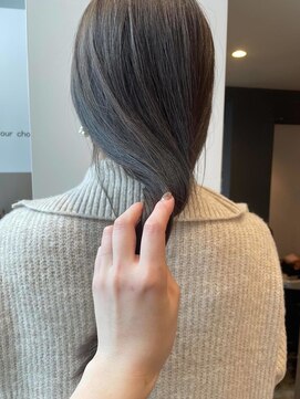 エスデザイン(es design) ロング × オリーブカラー