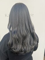 カミビト マヴィー(kamibito mavie)&nbsp;20代30代40代☆うる艶透明感アッシュベージュ大人可愛いロング