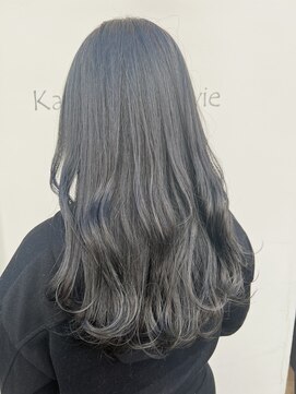 カミビト マヴィー(kamibito mavie) 20代30代40代☆うる艶透明感アッシュベージュ大人可愛いロング