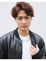 ロニカ 銀座(LOuNICA)&nbsp;王道マッシュスタイル　センターパート/ニュアンスパーマ