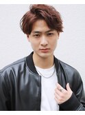 王道マッシュスタイル センターパート/ニュアンスパーマ