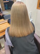 ロア 福岡天神本店(LORE)&nbsp;ダブルカラーベージュカラーケアブリーチカラーハイトーンカラー