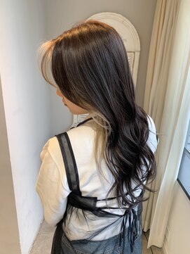 ザザ 高田馬場(ZA/ZA) 暗髪ロング×フェイスフレーミング