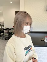 ラフヘアデザイン(Raf hair design)&nbsp;ミルクティーベージュ