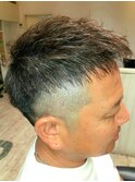 伸ばしかけツーブロック