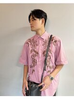 タロ(TALO)&nbsp;【TALO】シャドーパーマ×センターパート