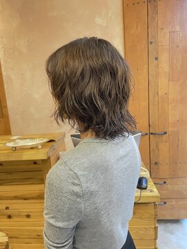 ベベ バイ モップス(be'be' by MOPS) ウルフ×パーマ