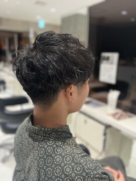 アヴァンスクロス あべのルシアス店(AVANCE. CROSS) メンズマッシュ×ニュアンスパーマ