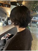 ゆるふわショートパーマ