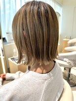 コンティロミー(CONTI ROMMY.)&nbsp;首も綺麗に見える【小顔ボブ】マロンベージュ/20代～50代