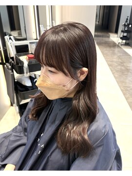 ハルキミナト ジャパン ヨコハマ(HARUKI MINATO japan YOKOHAMA) 盛れる顔周りカット/チェリーピンク/ラベンダーカラー