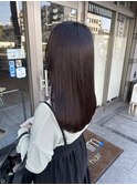 【minim×mio】暗めラベンダーブラウン