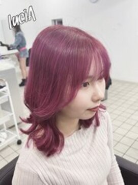 ルシア 京都四条河原町烏丸(LuciA) トリプルカラー×ピンクカラー