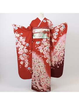 キモノクイーン(KIMONO QUEEN) 振袖レンタル￥55,000成人式価格(1/1～1/31) ￥110,000/No.468